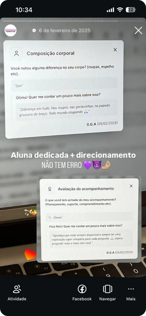 Depoimento de aluno da Nascimento Team