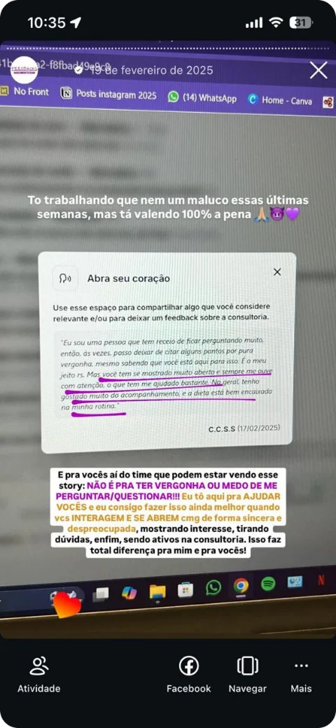 Depoimento de aluno da Nascimento Team