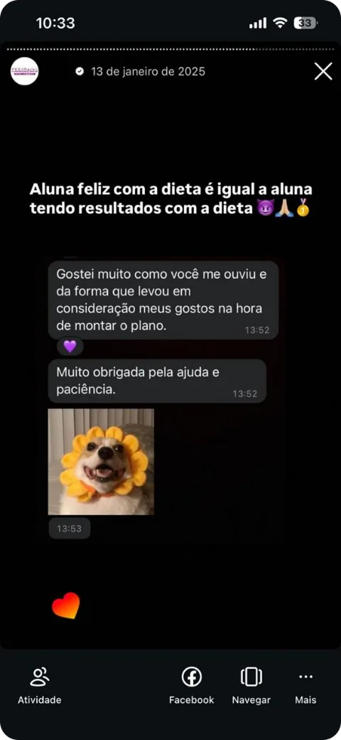 Depoimento de aluno da Nascimento Team